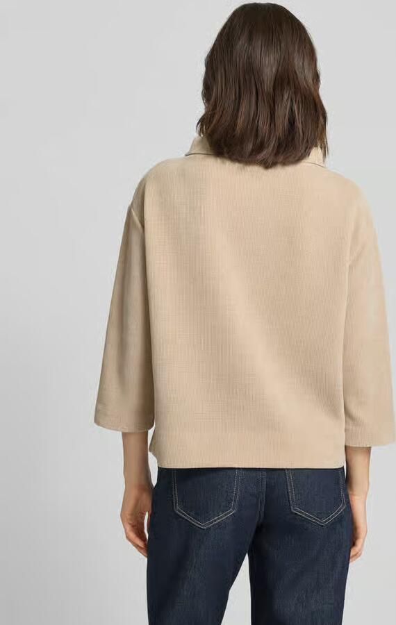 Opus Sweatshirt met 3 4-mouwen model 'Goheme'