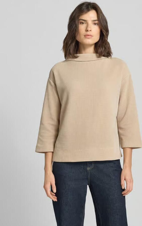 Opus Sweatshirt met 3 4-mouwen model 'Goheme' - Foto 2