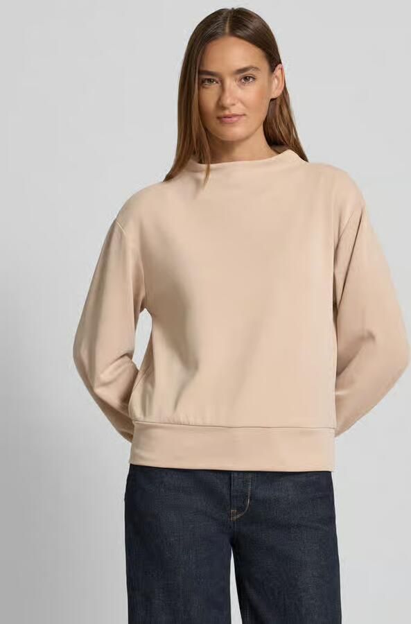 Opus Sweatshirt met opstaande kraag model 'Gablina' - Foto 2