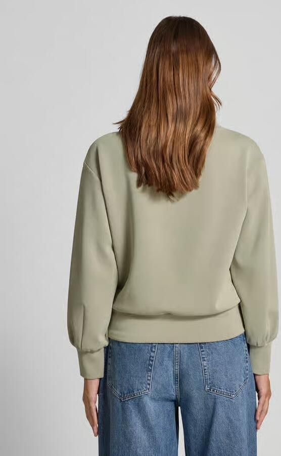 Opus Sweatshirt met opstaande kraag model 'Gablina'