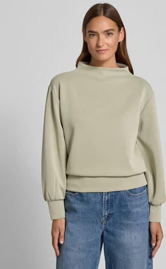 Opus Sweatshirt met opstaande kraag model 'Gablina' - Foto 2