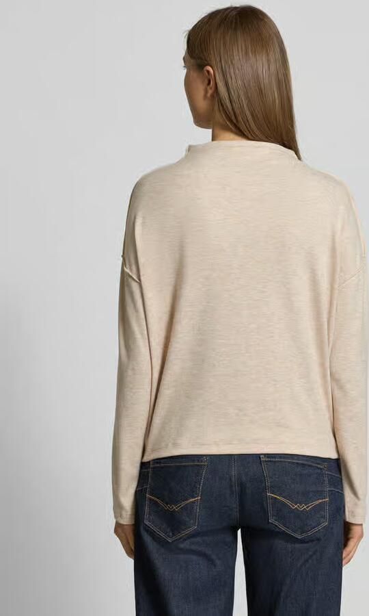 Opus Sweatshirt met opstaande kraag model 'Sinzi'