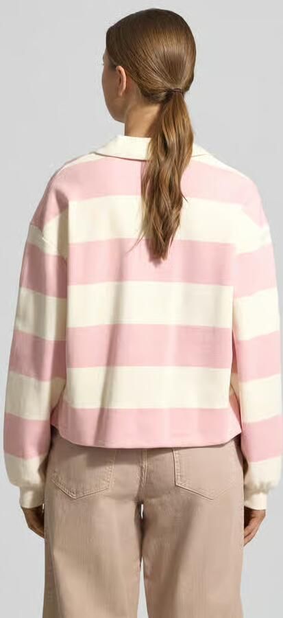 Opus Sweatshirt met platte kraag model 'Glocki' - Foto 4