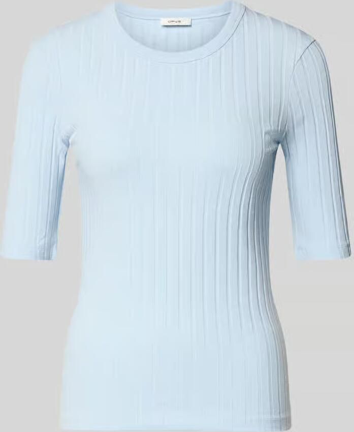 Opus t-shirt in riblook model 'Savka' - Foto 2