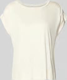 Opus T-shirt met gefixeerde mouwomslag model 'Sosilla'