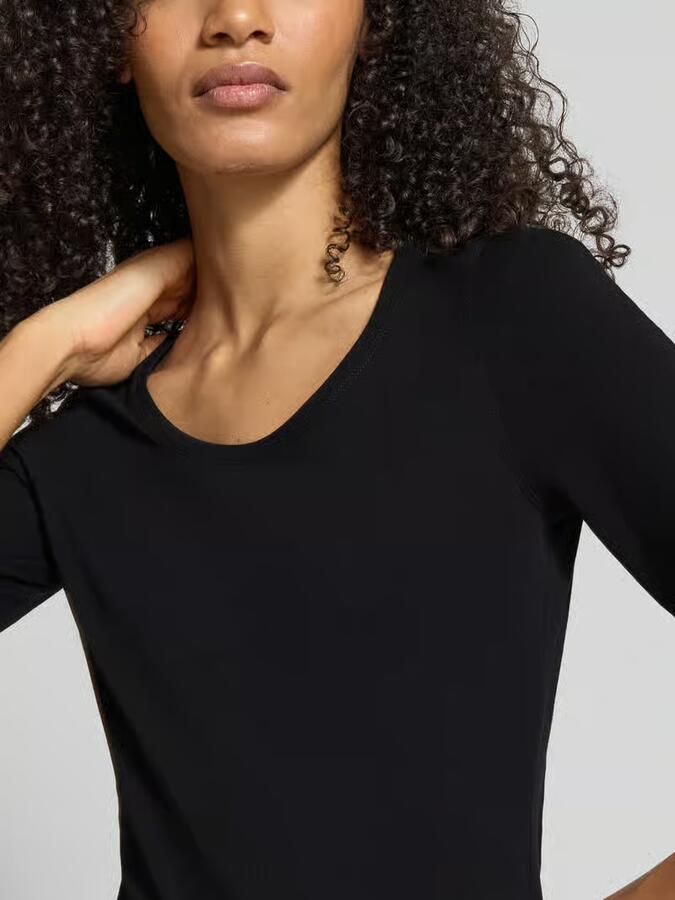 OPUS Shirt met ronde hals Sanika in clean basic model - Foto 4
