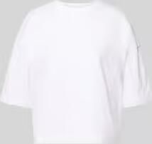 Opus T-shirt met overgeslagen schouders model 'Sarenzi'