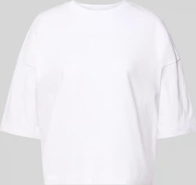 Opus T-shirt met overgeslagen schouders model 'Sarenzi' - Foto 2