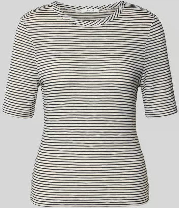 Opus T-shirt met ronde hals model 'Sambi' - Foto 2
