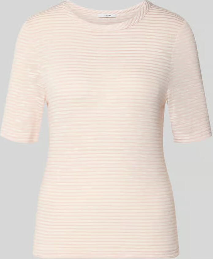 Opus T-shirt met ronde hals model 'Sambi' - Foto 2