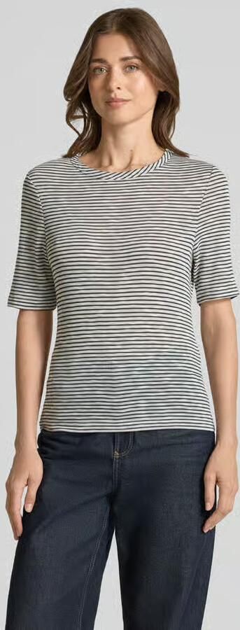 Opus T-shirt met ronde hals model 'Sambi' - Foto 3