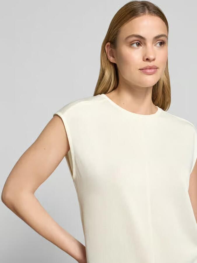 Opus T-shirt met ronde hals model 'Slummi'
