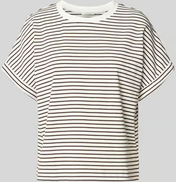 Opus T-shirt met ronde hals model 'Sotel' - Foto 2
