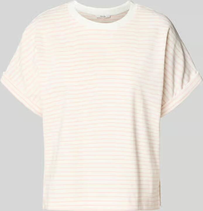 Opus T-shirt met ronde hals model 'Sotel' - Foto 2