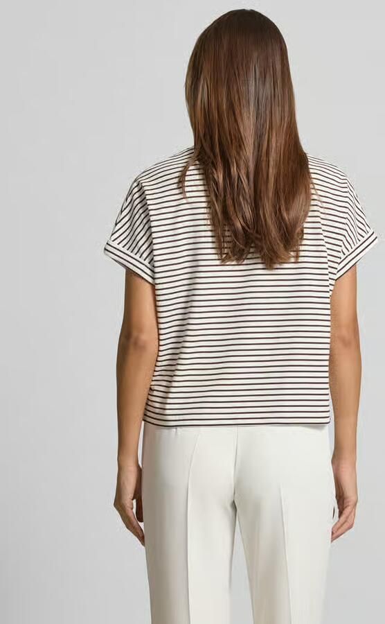 Opus T-shirt met ronde hals model 'Sotel' - Foto 3