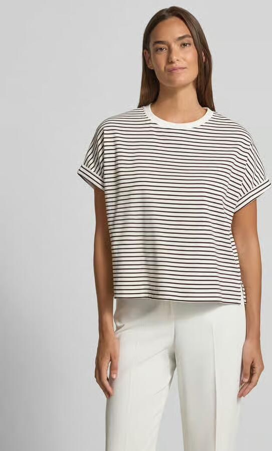 Opus T-shirt met ronde hals model 'Sotel' - Foto 4