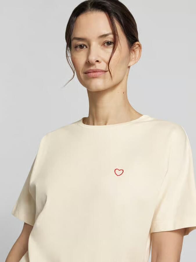 Opus T-shirt met stitching model 'Salentine'