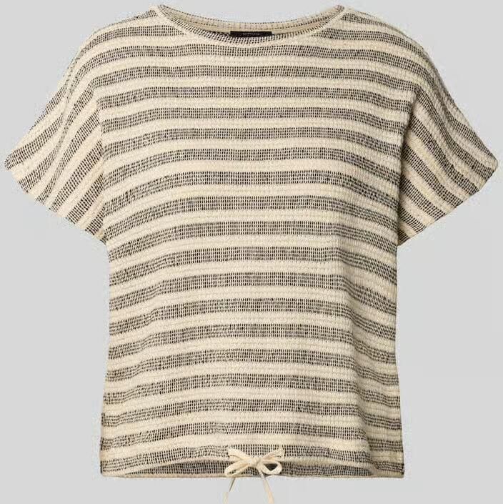 Opus T-shirt met structuurpatroon model 'Sedopa' - Foto 2