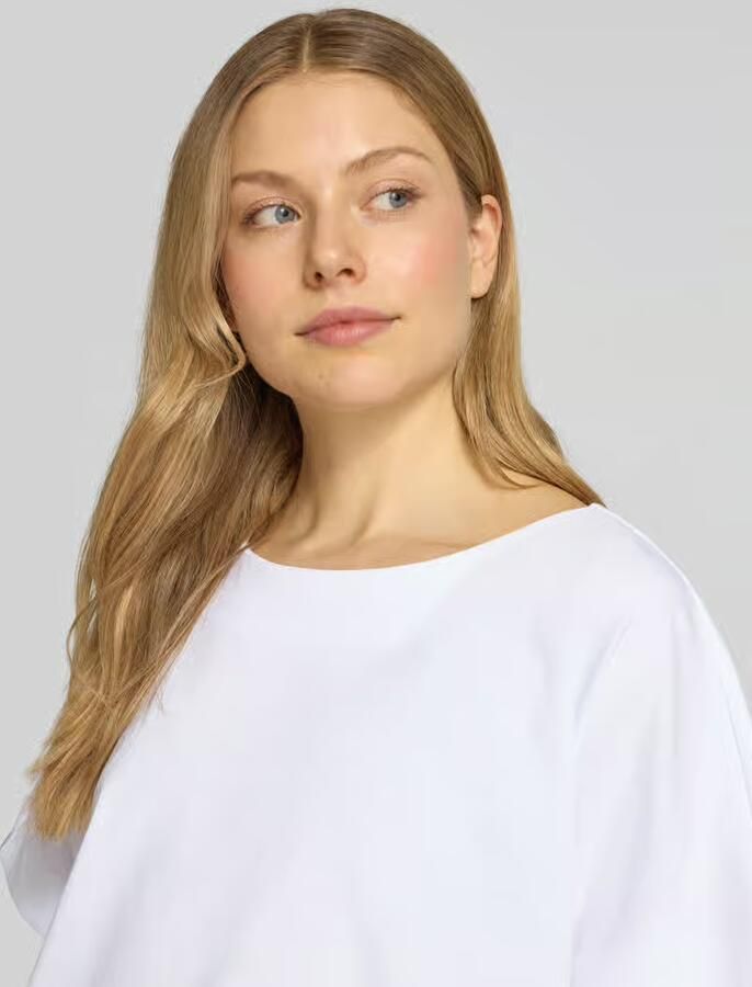 Opus T-shirt met trekkoord model 'Sarzi'