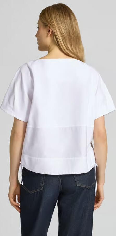 Opus T-shirt met trekkoord model 'Sarzi'
