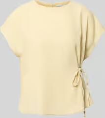 Opus T-shirt met zijdelingse vetersluiting model 'Sifem'