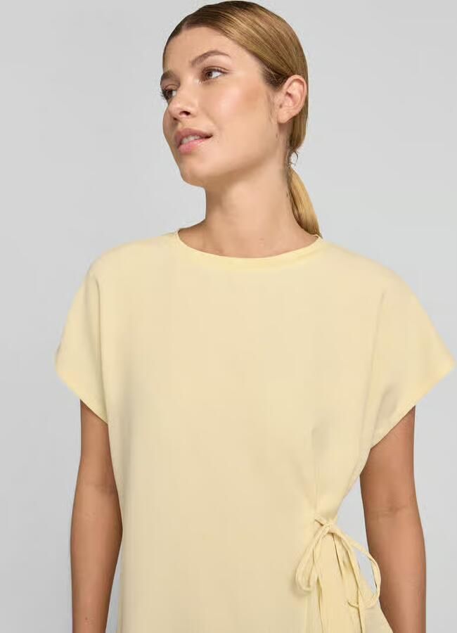 Opus T-shirt met zijdelingse vetersluiting model 'Sifem' - Foto 2