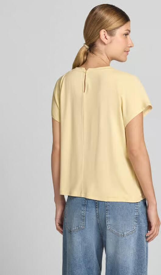 Opus T-shirt met zijdelingse vetersluiting model 'Sifem'