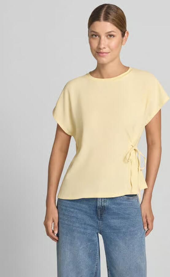 Opus T-shirt met zijdelingse vetersluiting model 'Sifem' - Foto 4