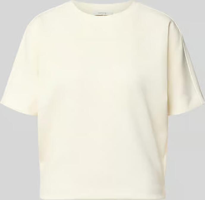 Opus T-shirt van modalmix met ronde hals model 'Gosa' - Foto 2