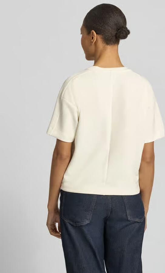 Opus T-shirt van modalmix met ronde hals model 'Gosa' - Foto 2