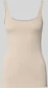 Opus Slim fit tank top van katoenmix model 'Ina Dailies'