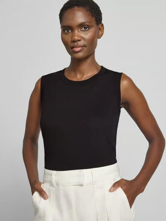 Opus Tanktop met ronde hals model 'Ilayda' - Foto 5
