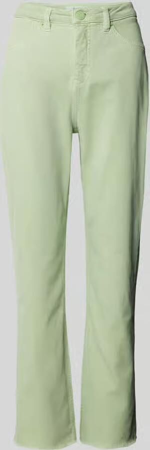 Opus Tapered fit jeans met open zoom model 'Eboni' - Foto 2