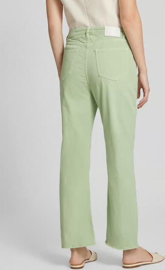 Opus Tapered fit jeans met open zoom model 'Eboni' - Foto 2