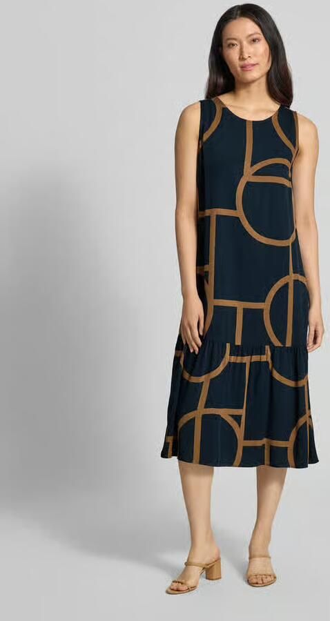 Opus Uitlopend vrijetijdsjurk van pure viscose model 'Wicy atelier' - Foto 3