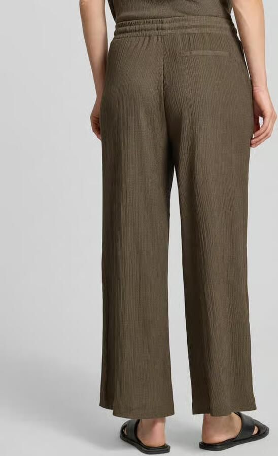Opus wide fit stoffen broek met structuurpatroon model 'Mileni' - Foto 2