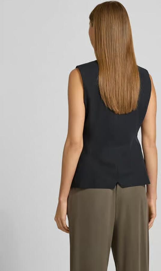 Opus Wide fit stoffen broek van modalmix model 'Marou'