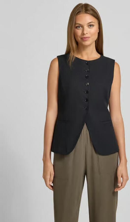 Opus Wide fit stoffen broek van modalmix model 'Marou' - Foto 2