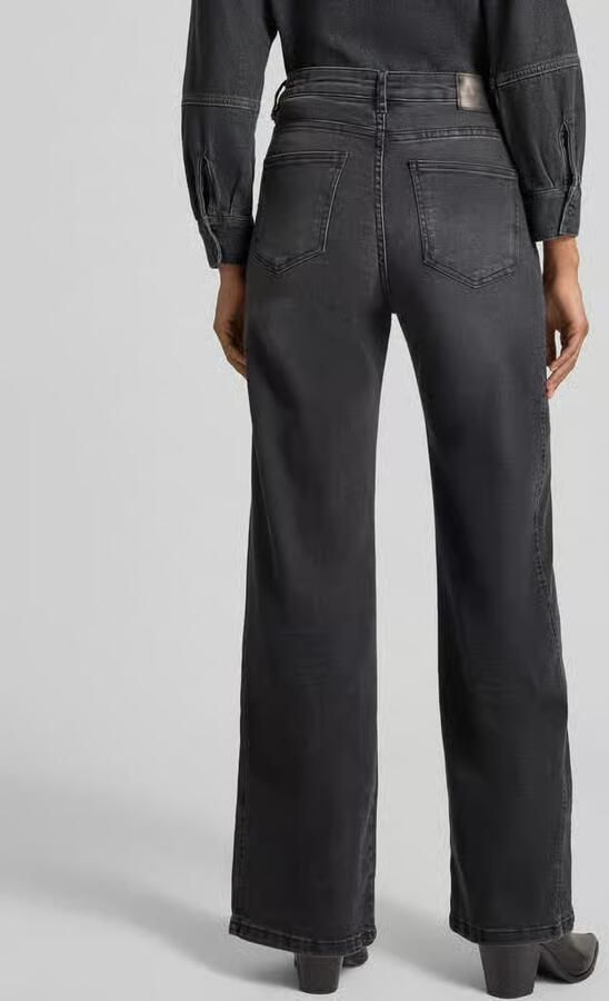 Opus Wide leg jeans met 5-pocketmodel model 'Miva'