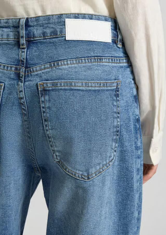 Opus Wide leg jeans met steekzakken model 'Miva coastal'