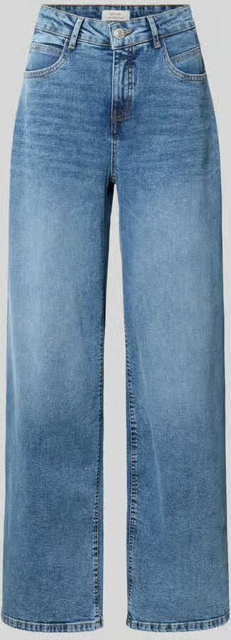 Opus Wide leg jeans met steekzakken model 'Miva coastal' - Foto 2