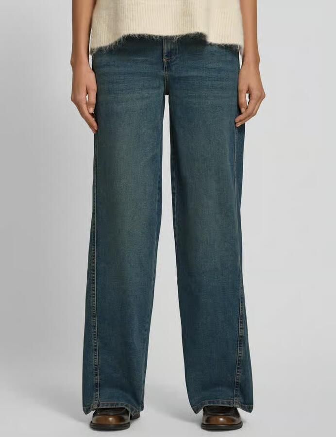 Opus Wide leg jeans met steekzakken model 'Miva soul' - Foto 2