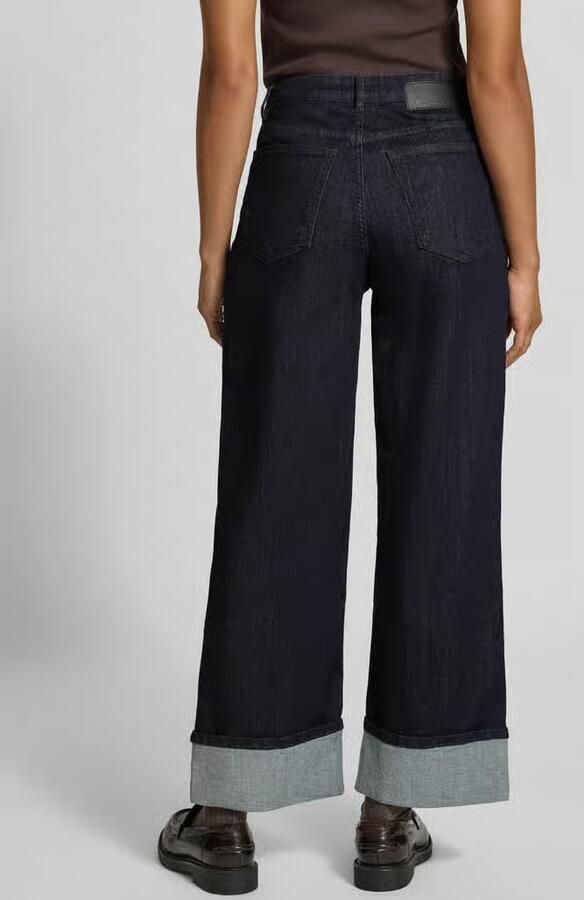 Opus Wide leg jeans van katoenmix model 'Miva city' - Foto 2