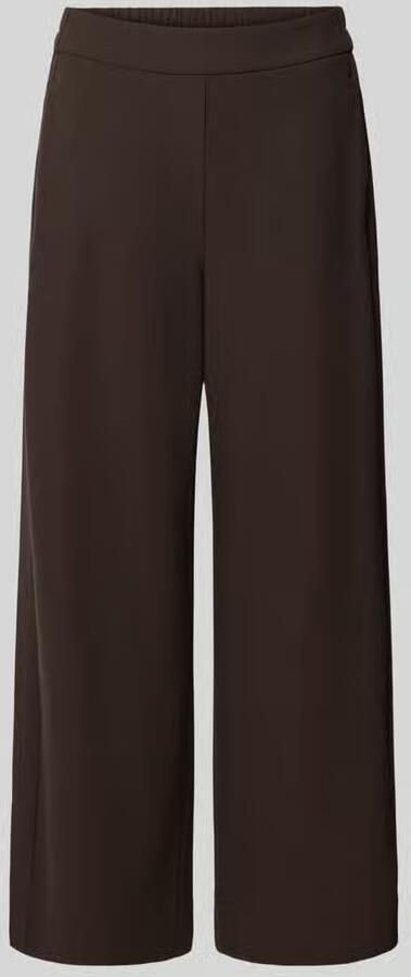 Opus Wide leg wijdte broek met viscosemodel model 'Misha edit'