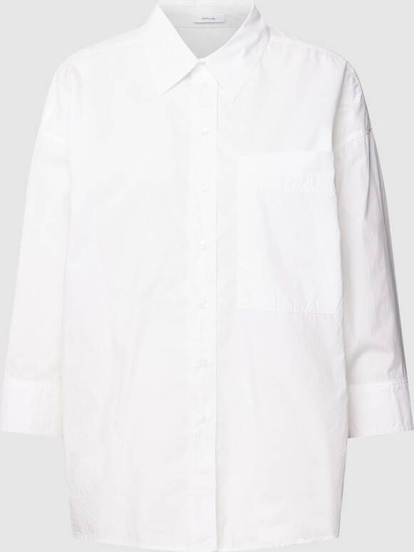 Opus Overhemdblouse met knoopsluiting model 'Fitani'
