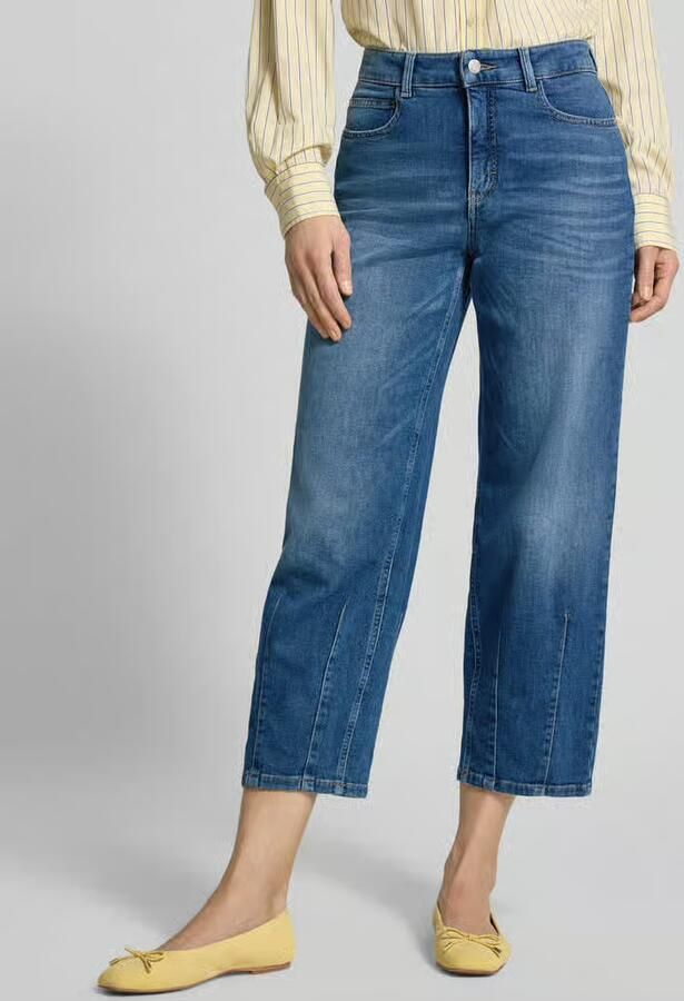 OPUS PANTS Barrel fit jeans met siernaden model 'Melly twisted' - Foto 3