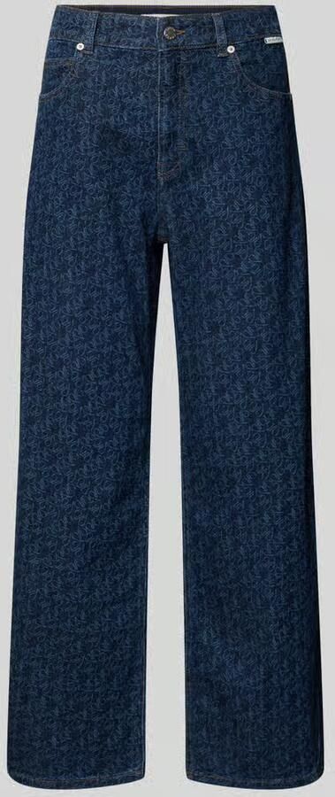 OPUS PANTS Barrel jeans van katoenmix model 'Mari leap'