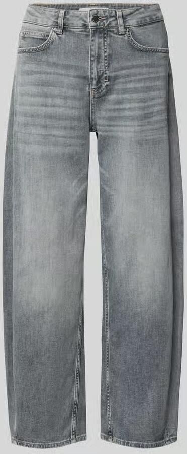 OPUS PANTS Barrel jeans van katoenmix model 'Meni moon'