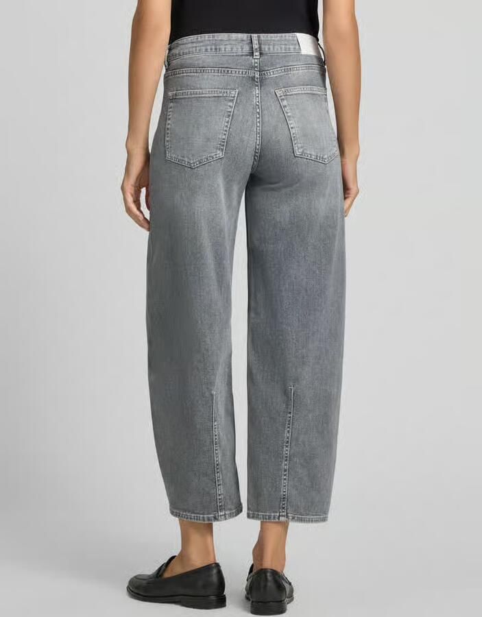 OPUS PANTS Barrel jeans van katoenmix model 'Meni moon' - Foto 2