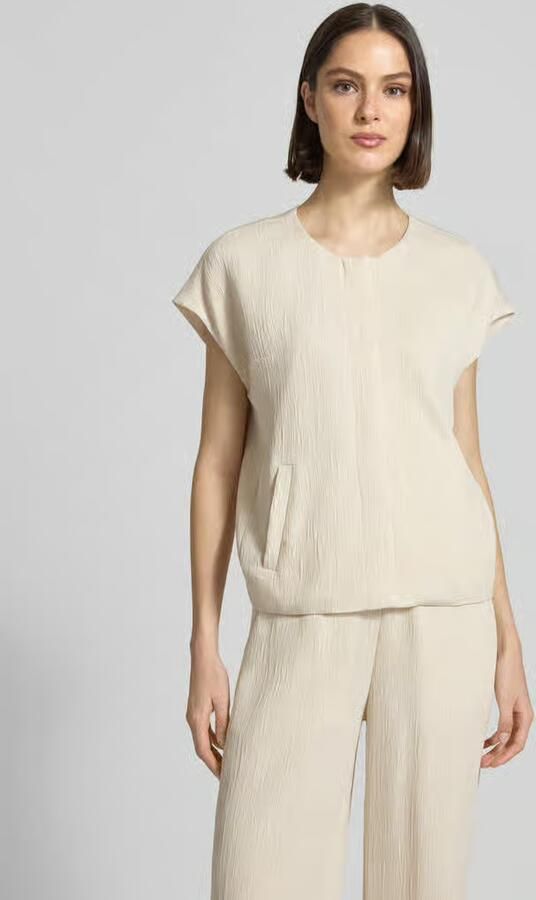 OPUS PANTS Blouse van viscosemix met steekzakken model 'Wenali' - Foto 3